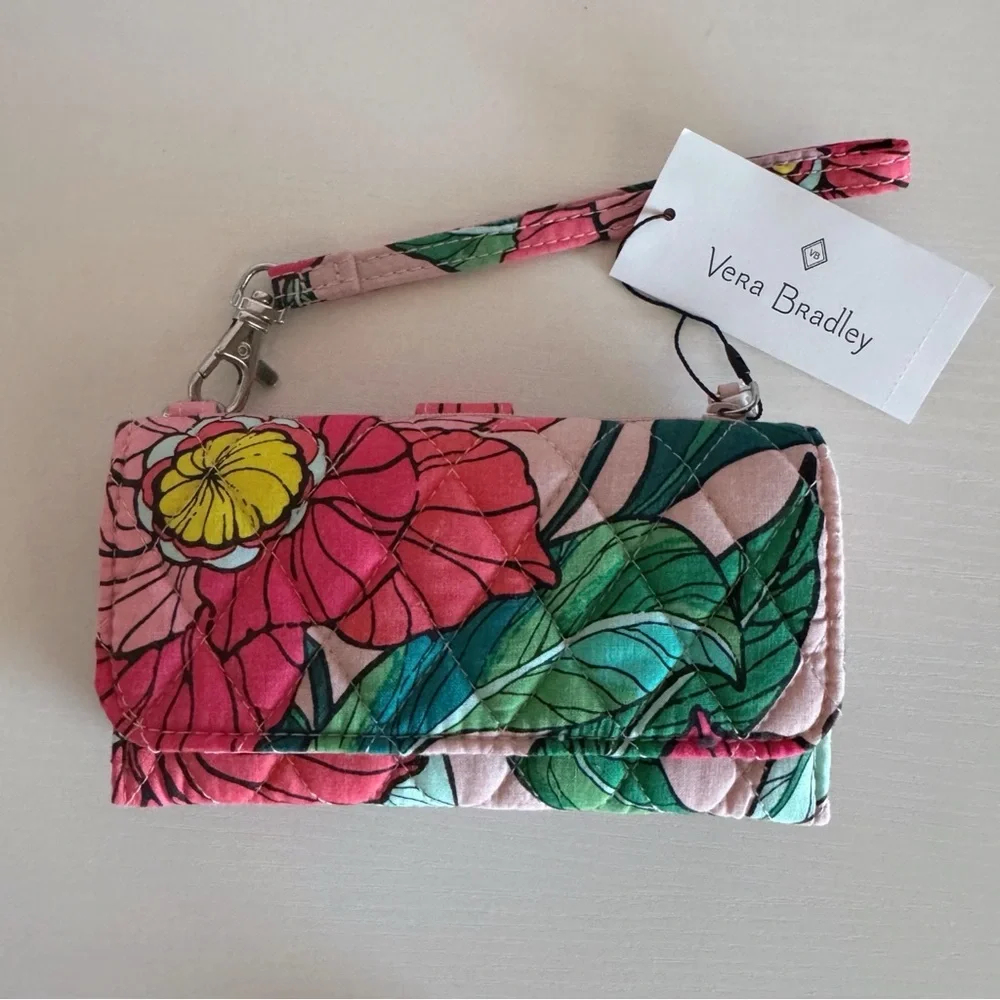 Vera Bradley Floral Wristlet - Picture 2 of 6